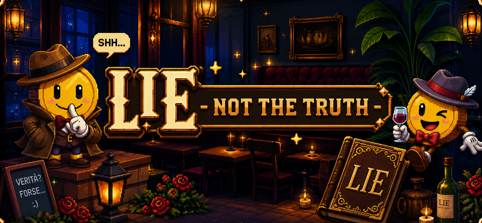 LIE - NOT THE TRUTH - cover