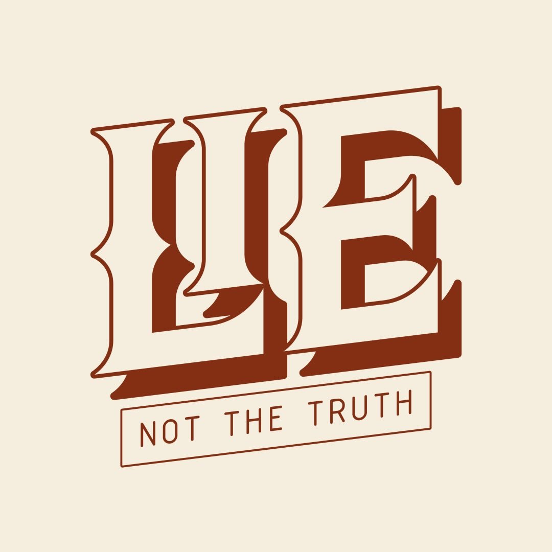 Logo LIE - NOT THE TRUTH -