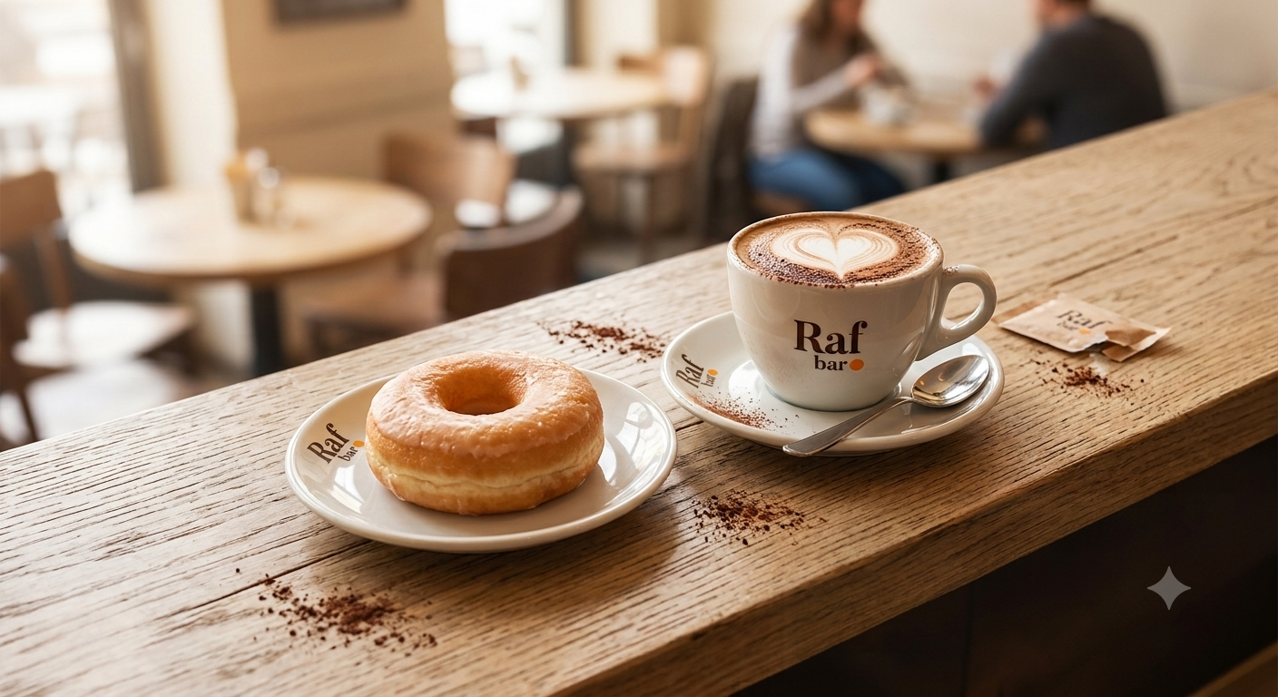 1 Cappuccino + 1 Ciambella